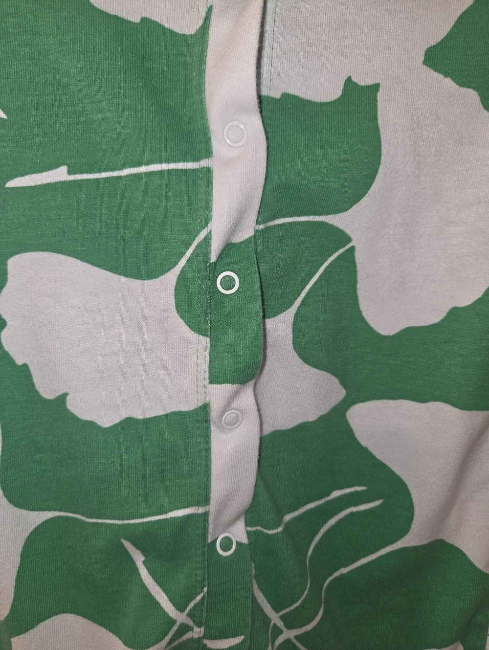 Diane Von Furstenberg For Target Green and White Printed Baby One-Piece Romper
